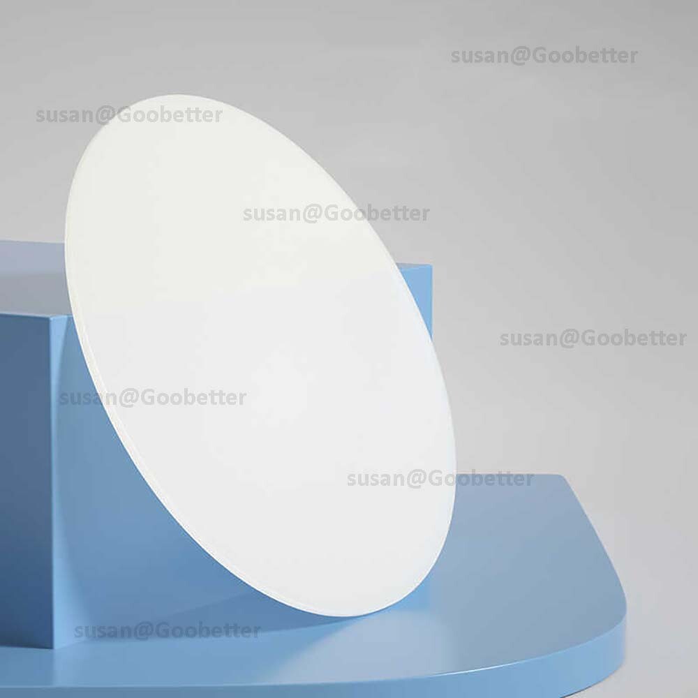 Circles Cut Disc Circles Round White PP Plastic Custom Sizes Available 20-350mm