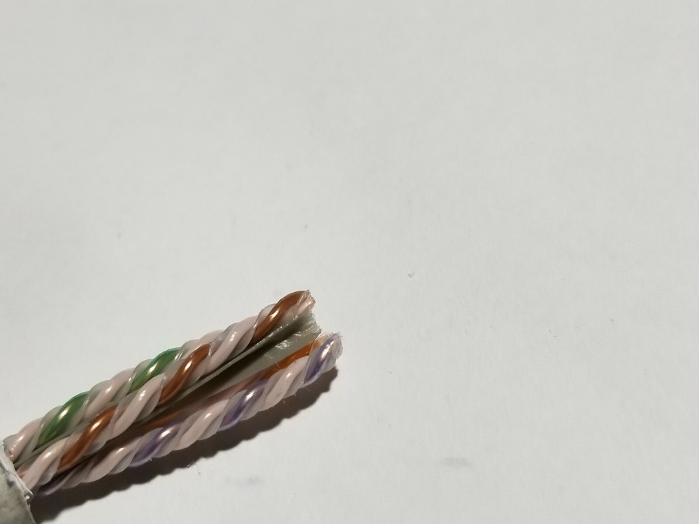 Commscope Systimax GigaSPEED X10D Cat6A U/UTP Plenum Network Cable White /100ft