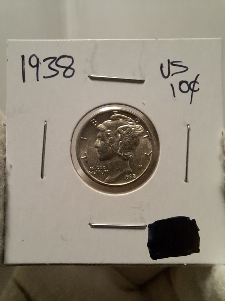 1938 Mercury Dime | Very Lightly Circulated