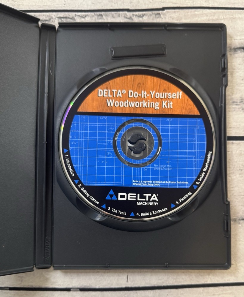 Delta Do It Yourself Woodworking Kit (PC CD-Rom)