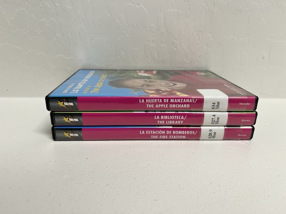 Pebble Bilingual Plus Capstone Press Interactive School Software 3 Disc Lot