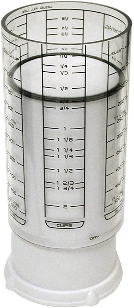 23401 2 Cup Adjust-A-Cup, Plastic, White