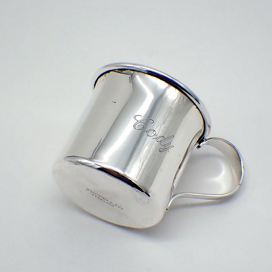 Buccellati Cup Sterling Silver Inscribed Cody