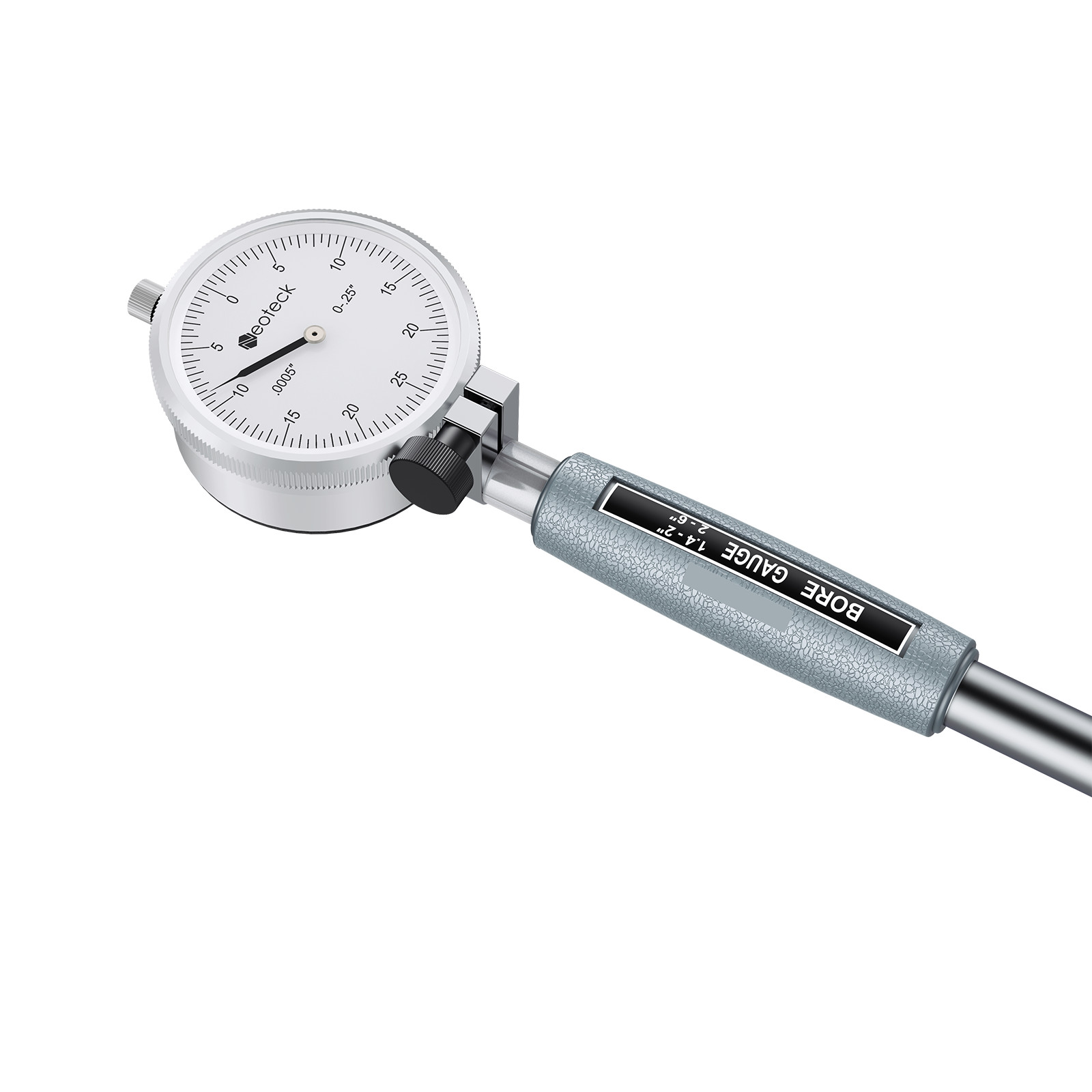 Neoteck 0.7-6" Dial Bore Gauge Indicator Engine Measuring Cylinder Tool 0.0005"