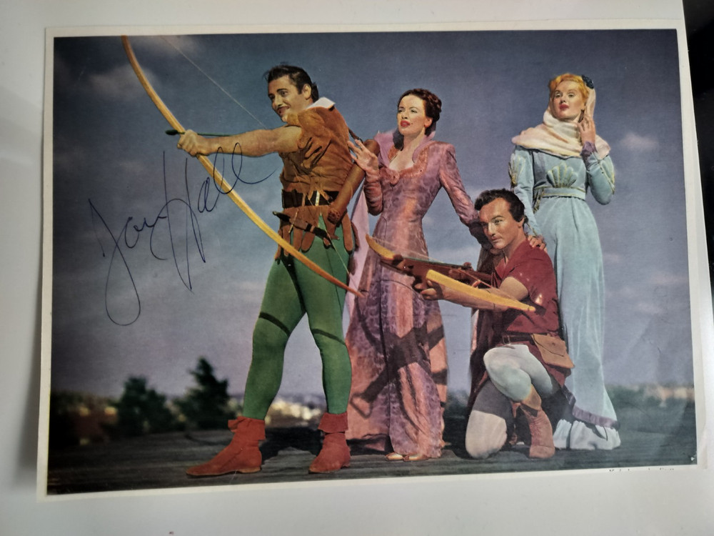 Vintage Jon Hall Autograph