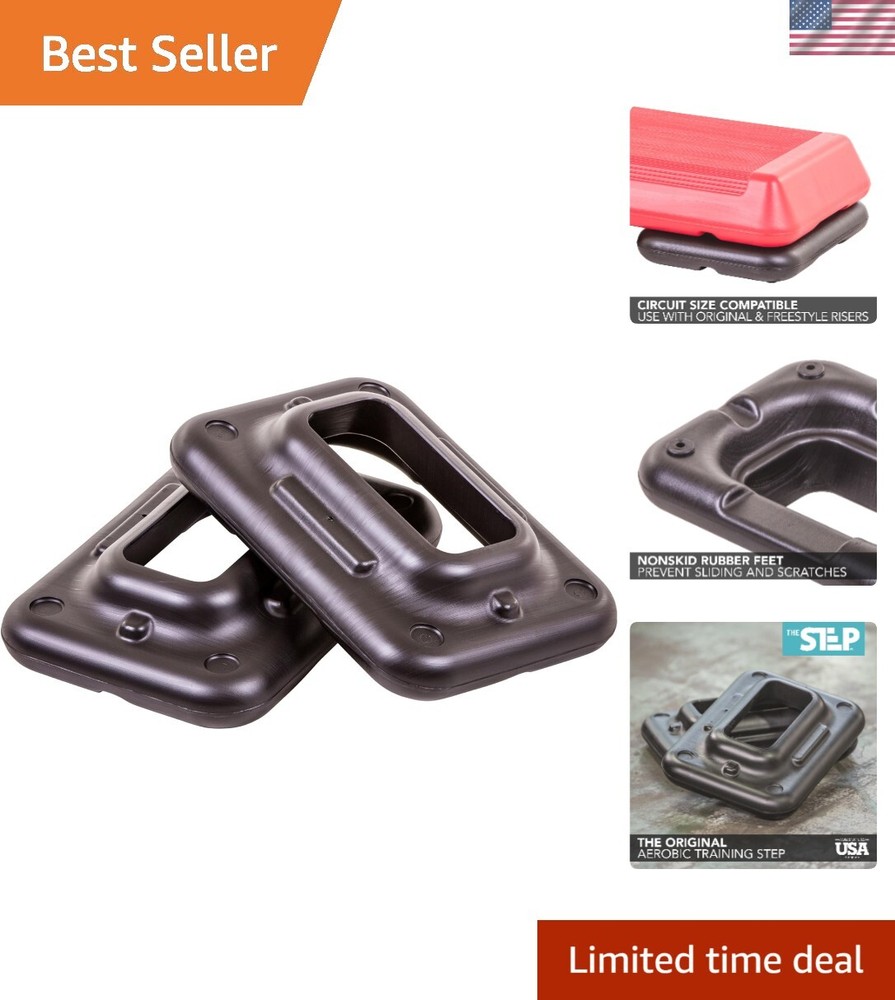 Original Aerobic Risers - Circuit Size , Black