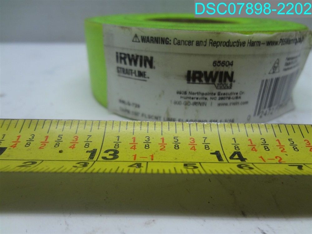 Irwin Tools 65604 Irwin Flagging Tape 024721710055