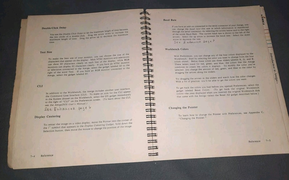 Introduction to the Commodore Amiga Spiral Book/Guide