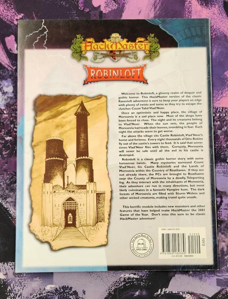 Kenzer Co.: Hackmaster: Robinloft