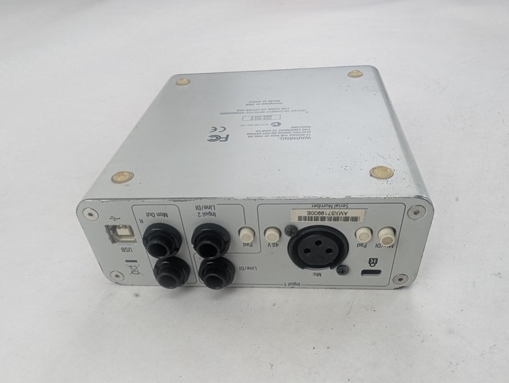 Digidesign Mbox2 USB Midi Recording Interface