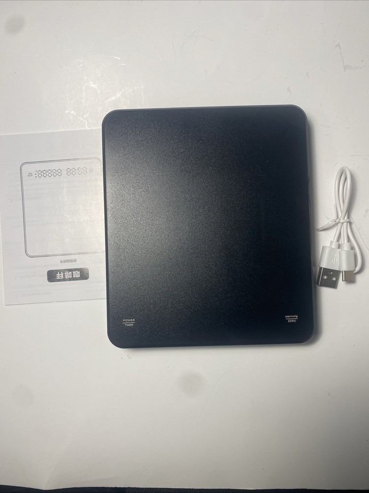 Digital Coffee Scale with Timer LED Screen USB 3kg 0.1g Precision Kitchen Espres