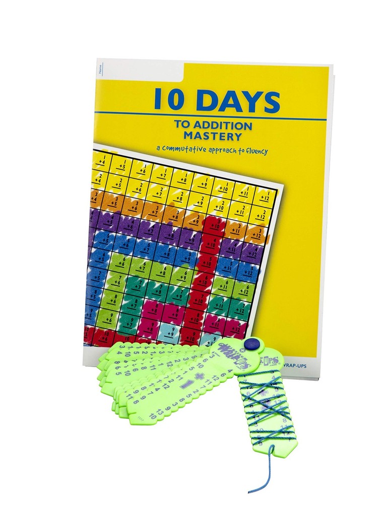 10 Days To Addition Mastery Student Workbook With Learning WrapUp Set Tools