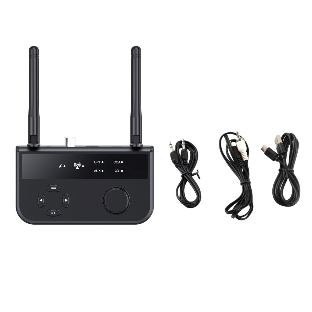 1* Bluetooth 5.3  Receiver With two way interface supports plug and play