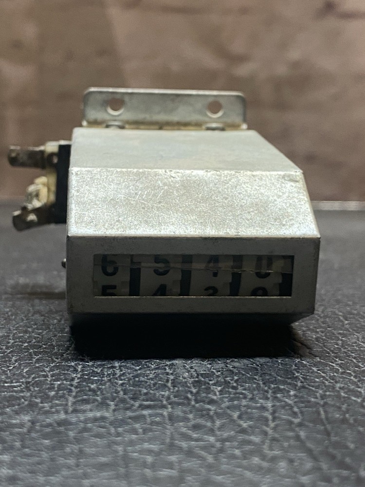 Vintage Electro Counter & Motor Co 4 Digit Counter