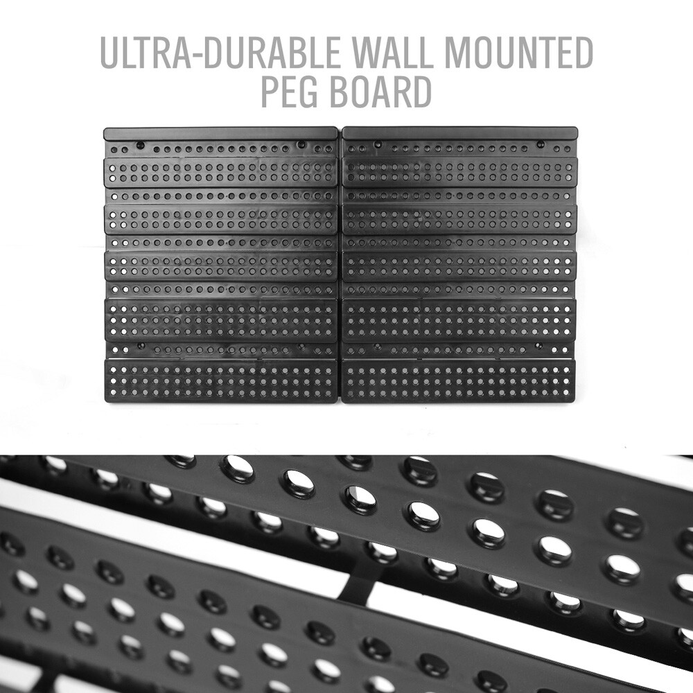 30 Bin Small Parts Organizer Garage Storage Wall Mounted Screws Bolts Nuts