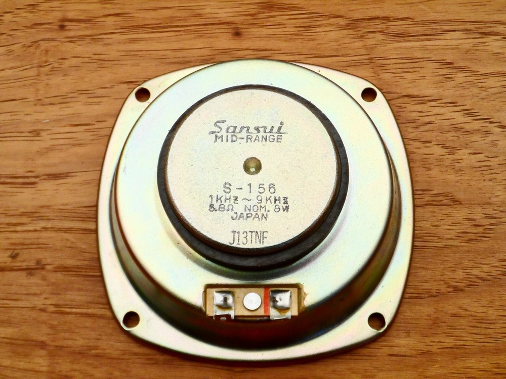 Vintage Sansui S-156 MIdrange Speaker Replacement J13TNF