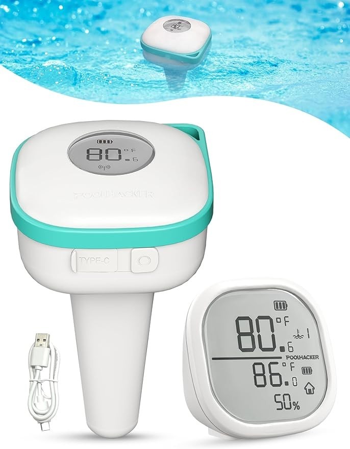 Wireless Floating Pool Thermometer - PoolHacker