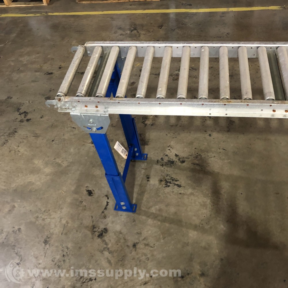 McMaster-Carr Blue Steel Roller Conveyor USIP