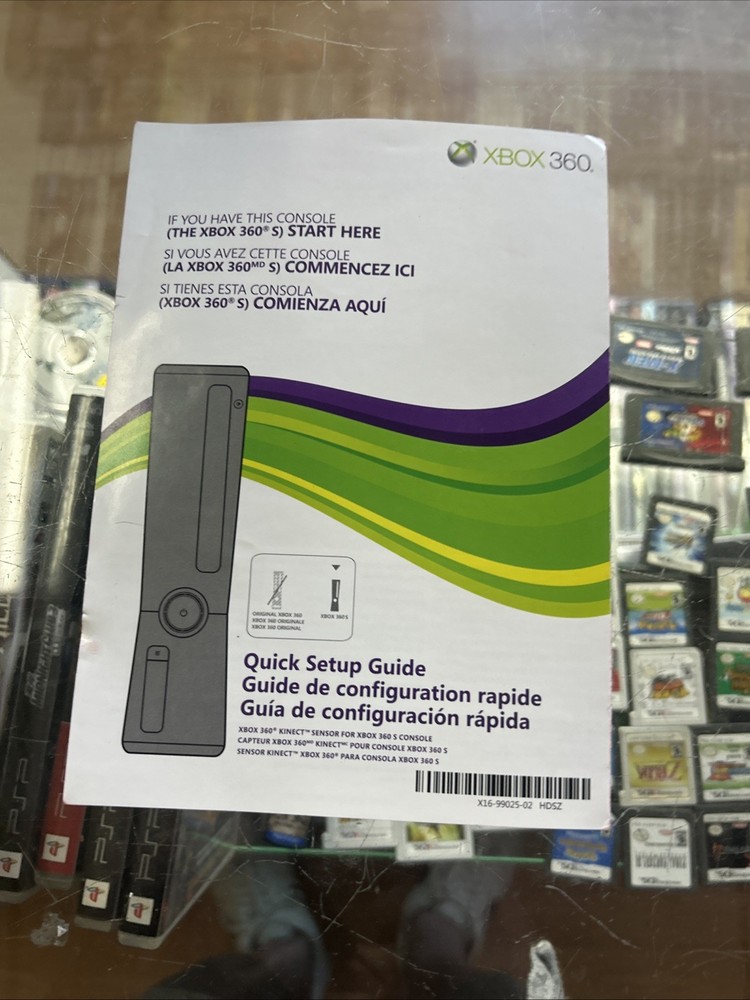 Xbox 360 Quick Setup Guide Manual