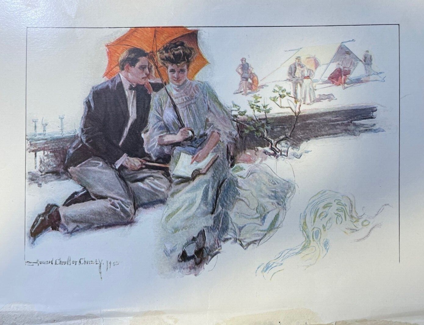 1905 Howard Chandler Christy Illustrations of Victoria Women (3)