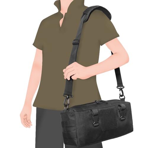 Bag Shoulder Strap Replacement Adjustable Strap with 02# Black With Padded