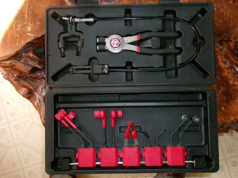 KD TOOLS 3835 - 7 PIECE MULTIPLE TIP GEARED PLIERS SYSTEM WITH CASE