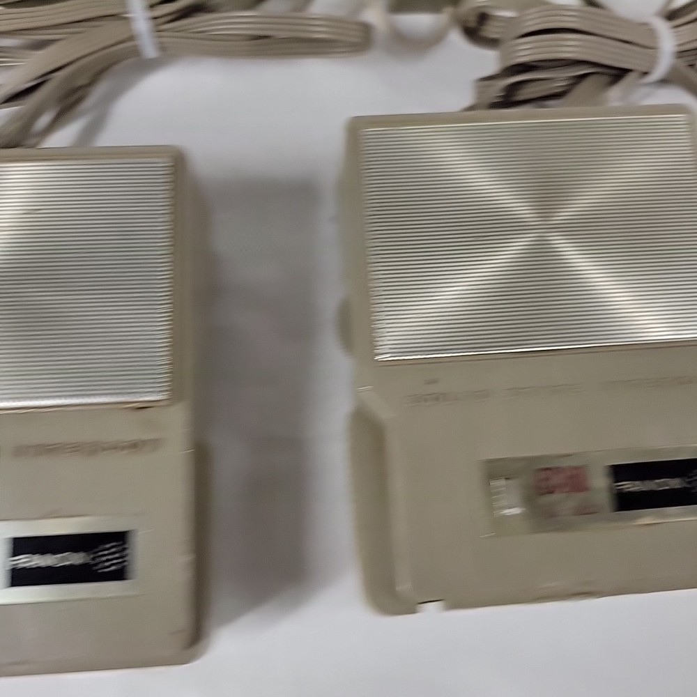 Vintage Fanon Echo Wireless 2 Intercom System Push To Talk Communication Device