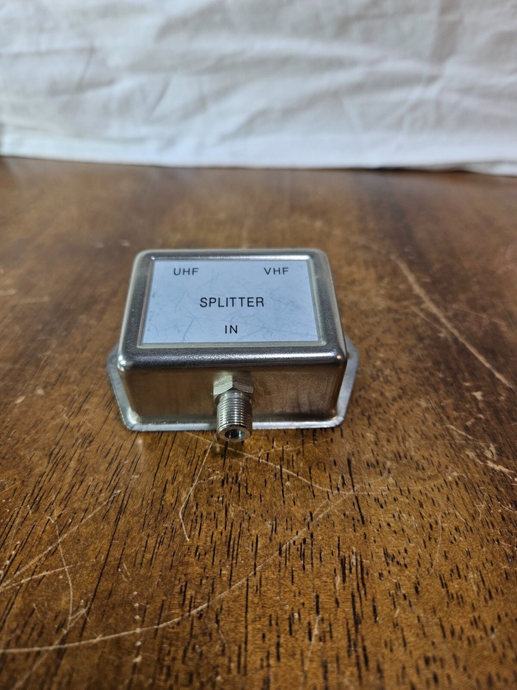 Vintage VHF UHF Cable Splitter