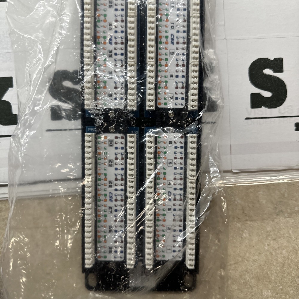 Unshielded patch port C5e 48-port