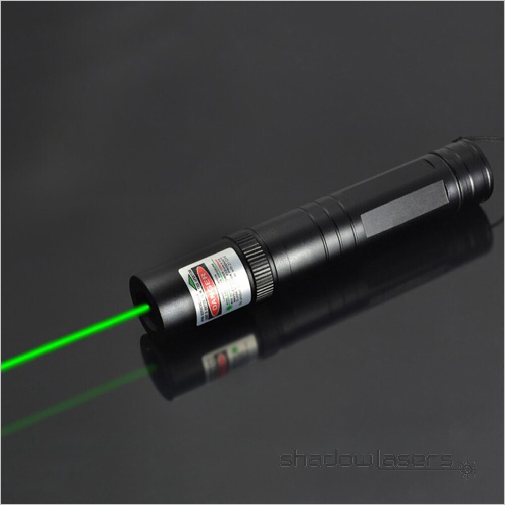 532nm Laser Pointer Pen Fixed Focus Light Visible Beam Falshlight +Charger