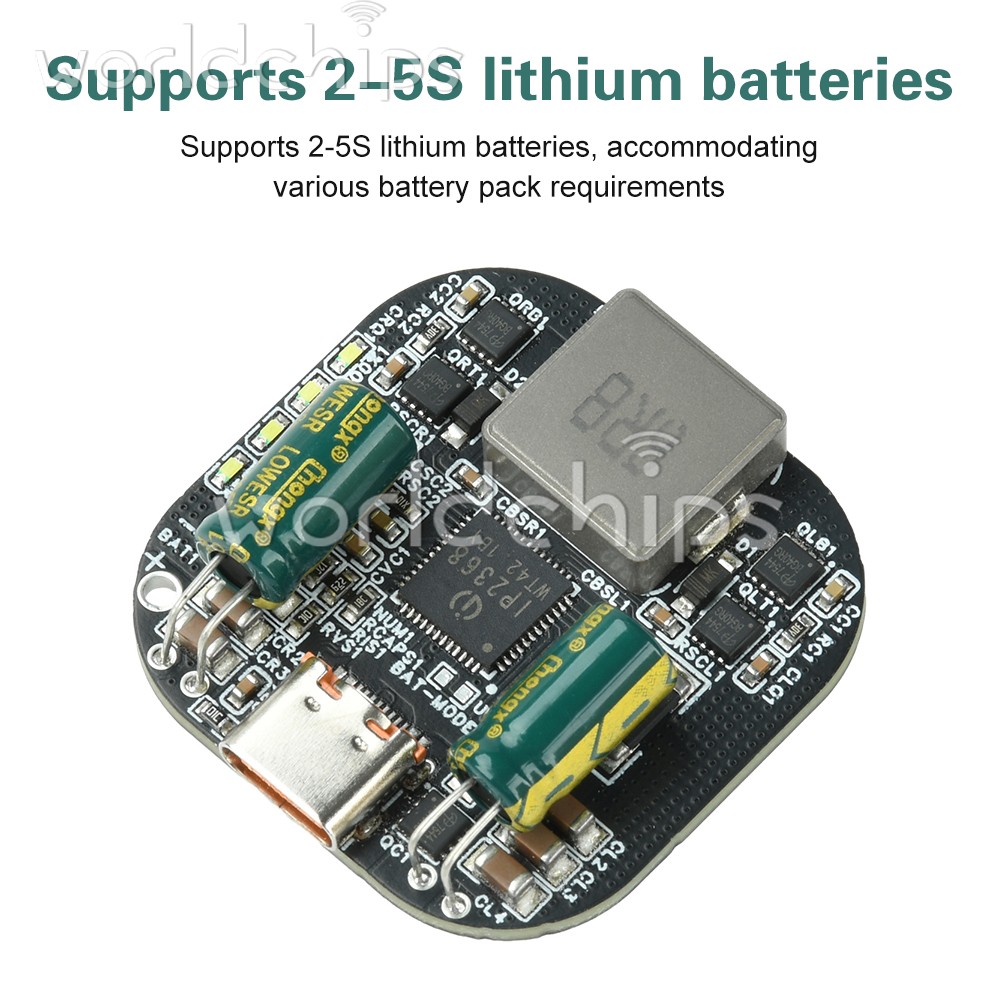 IP2368 Bidirectional Charging Discharging Module PD100W Boost-Buck Fast Charging