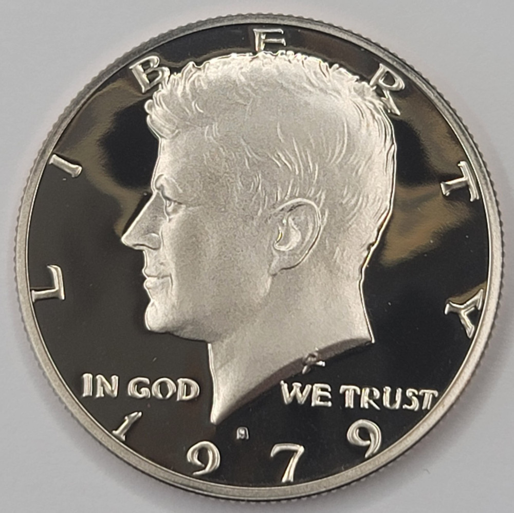 1979 S Gem Proof DCAM Kennedy Half Dollar Type 1 - CN-Clad