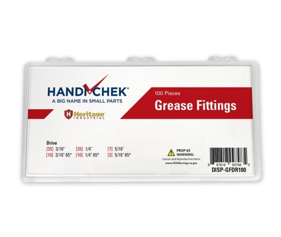Grease Fitting Drive Type Assortment 100pcs (1 Pieces)