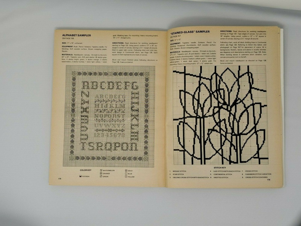 McCall's Needlepoint And Embroidery Encyclopedia 1978 "A Learn by Doing Book"