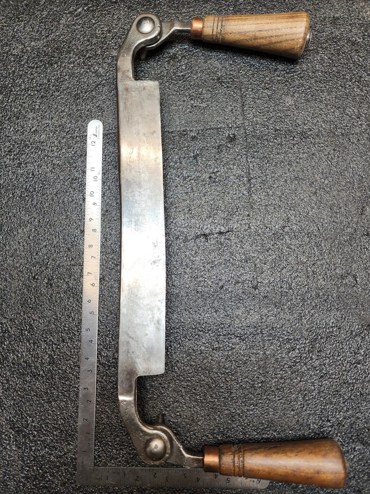 10in. Drawknife W/ Folding Handles Maker Unknown
