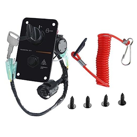 Main Switch Panel Single Engine Key Switch Panel Assembly On-Off-Start Control