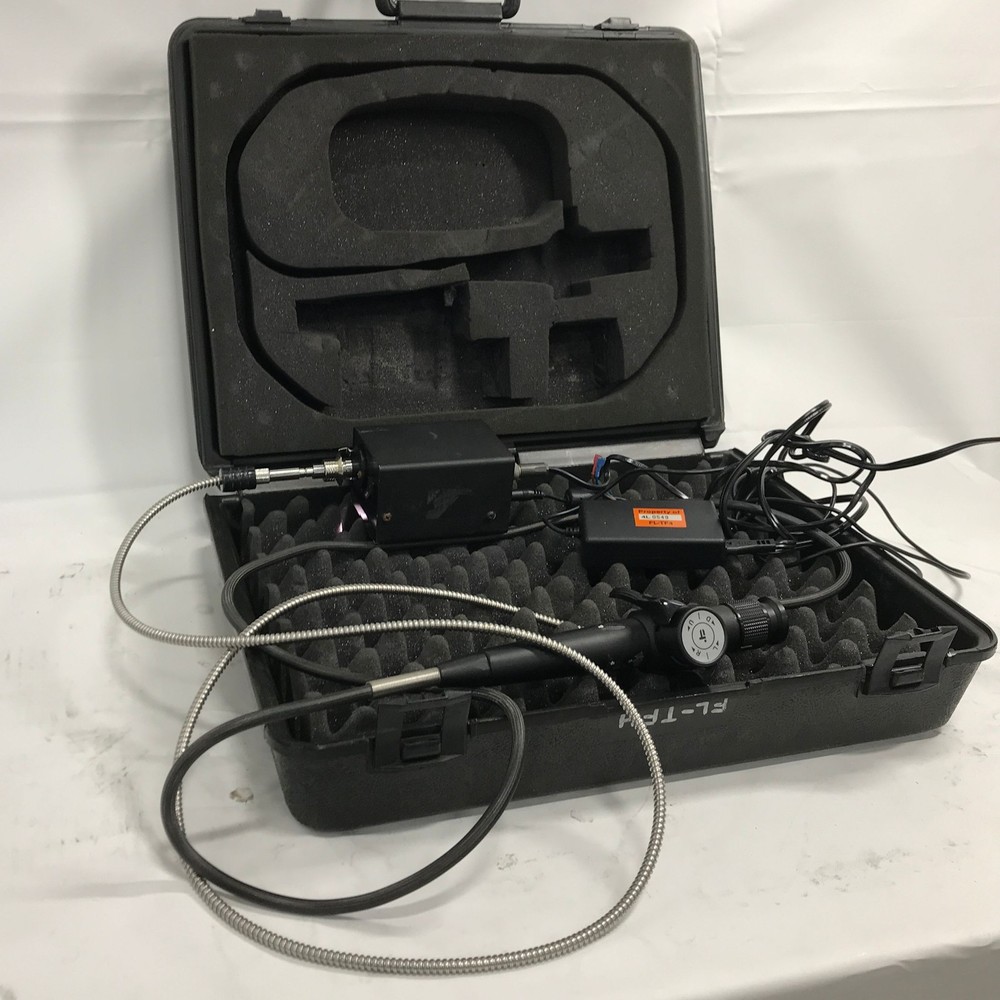 Unknown Brand Video Endoscope w/ Light Source & Case