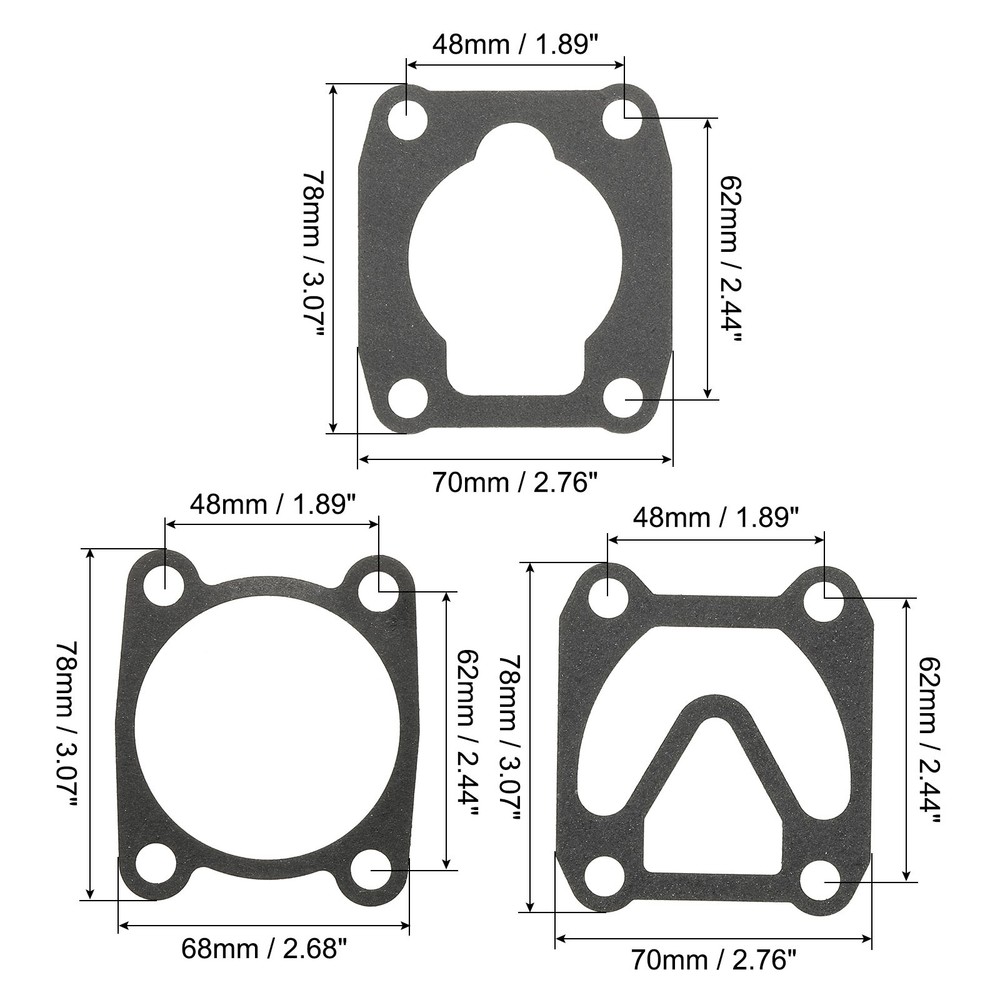 Pad Air Compressor Valve Plate Kit Paper Replacement Compressor Parts