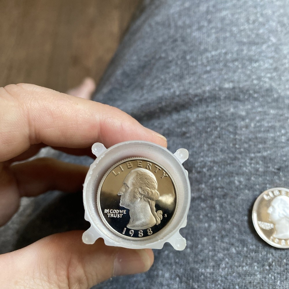 1988 S Washington Quarter Gem Deep Cameo Proof