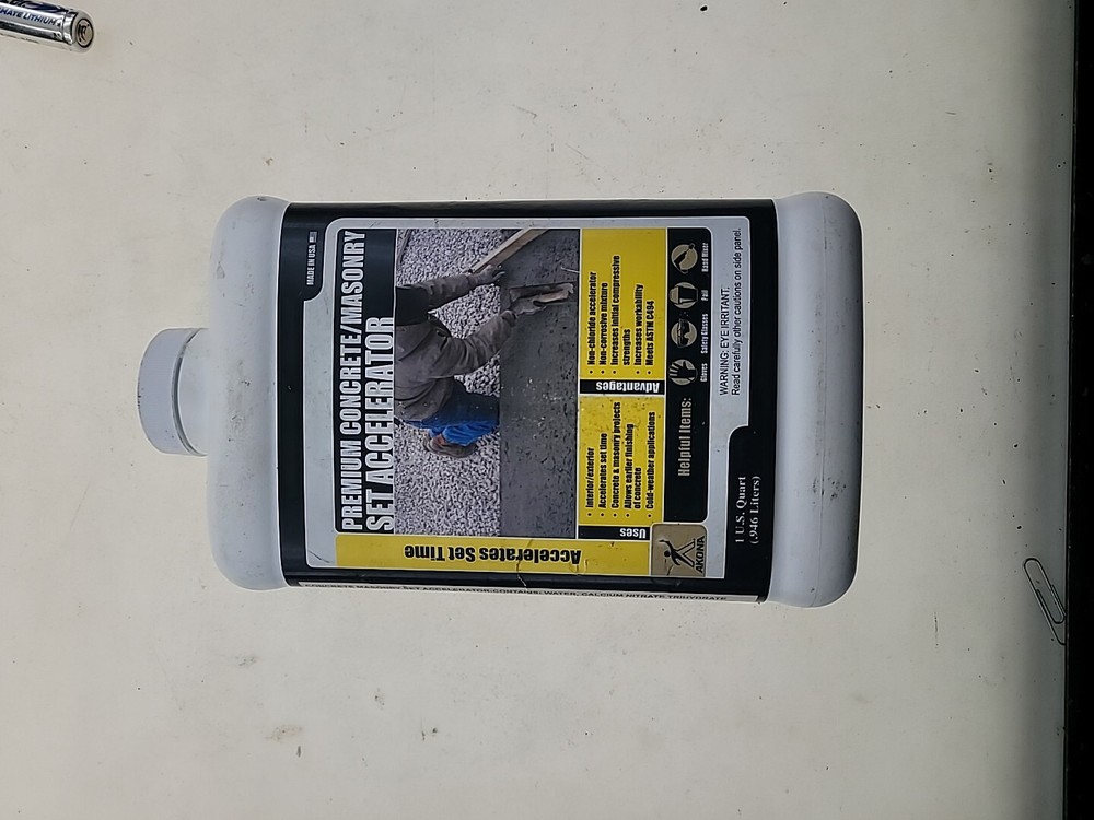 Tcc Materials Concrete Set Accelerator 1QT