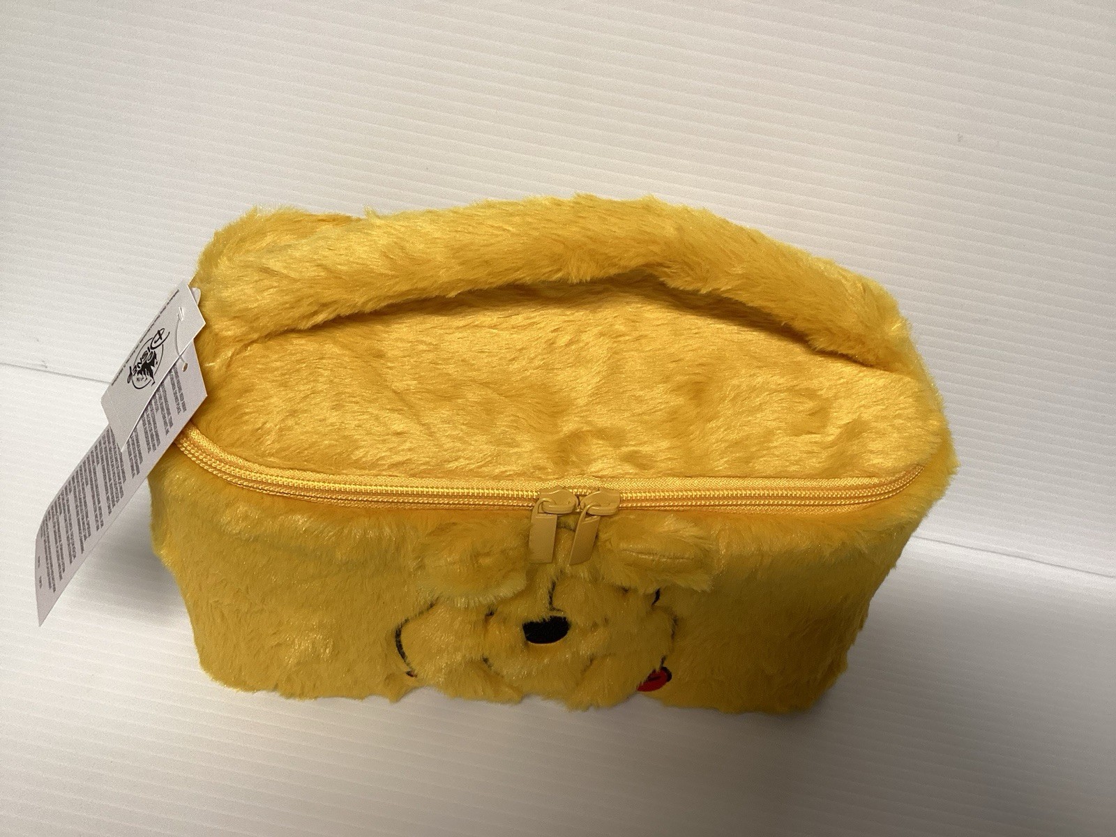 Disney Winnie The Pooh Fuzzy Cosmetics Bag New with Tag