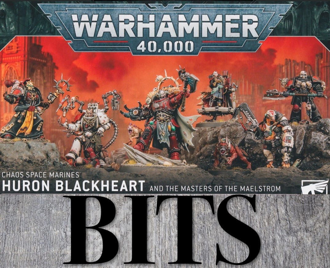 Warhammer 40K Chaos Red Corsairs HURON BLACKHEART MASTERS MAELSTROM Bit Bits