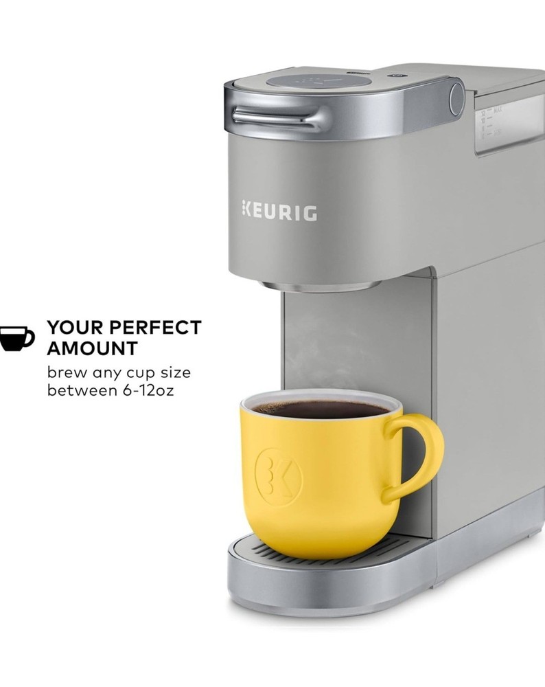 Keurig K-Mini Plus Single Serve K-Cup Pod Coffee Maker - Gray