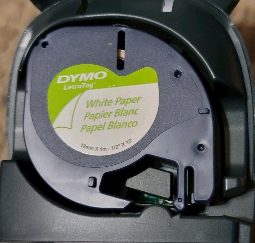 Dymo LETRA TAG HANDHELD LABEL MAKER Tested Works