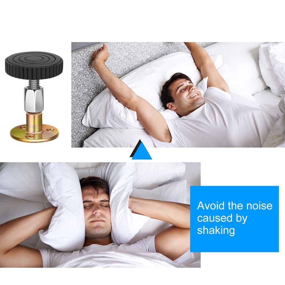 4pcs Adjustable Threaded Anti-Shake Tool 47-64 mm for Bed Frame