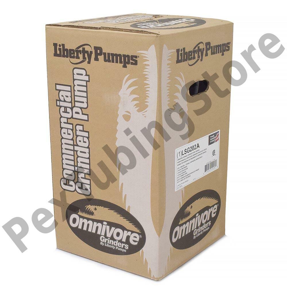 Automatic Omnivore Grinder Pump w/ Float Switch, 25' cord, 2 HP, 208/230V
