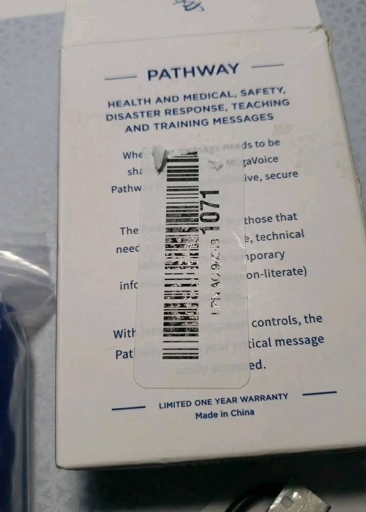 pathway shorter message audio player