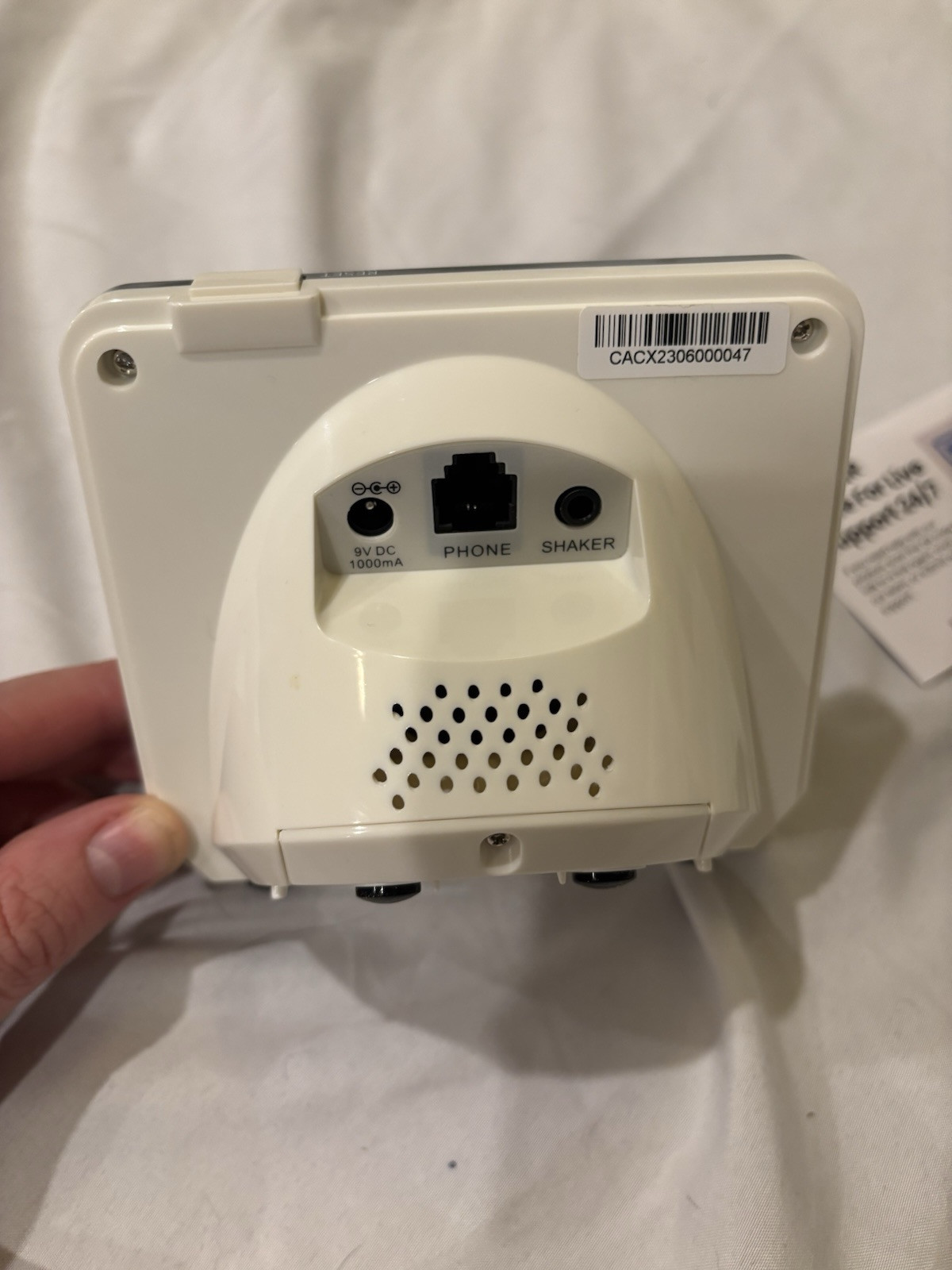 Serene Central Alert Home Alert - Cell Phone Ringer/Flasher Bed Shaker Doorbell