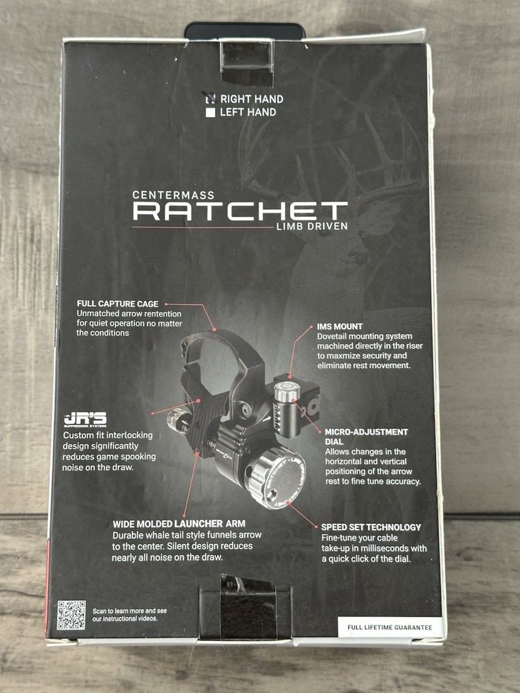 Bowtech CenterMass Limb Driven Arrow Rest