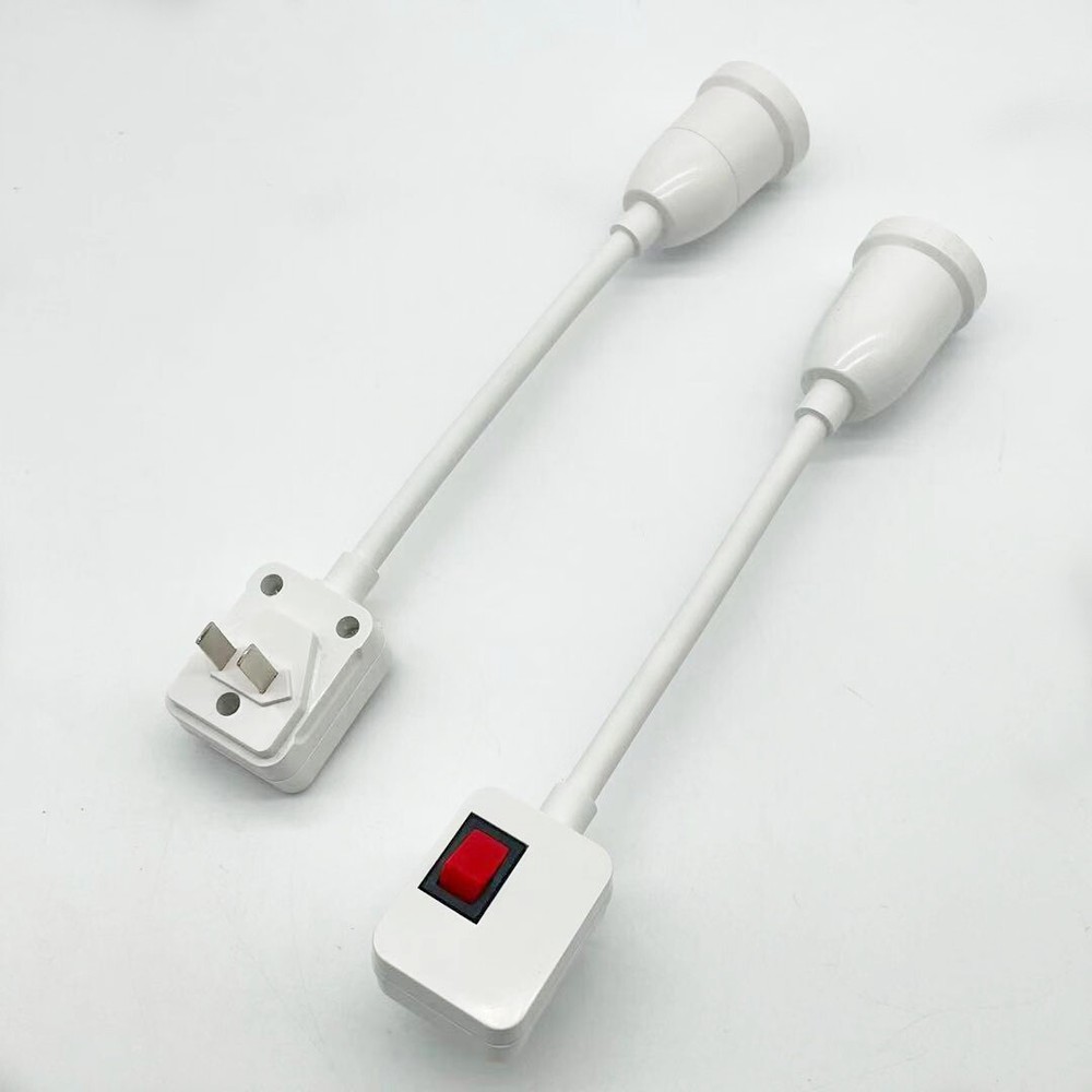 1/2/3 Pack E26 E27 LED Light Bulb Lamp Holder Flexible Extension Adapter Socket